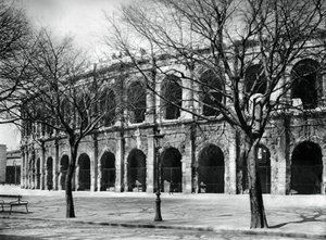 Roma Arenası, Nimes, Provence, Fransa, 1937 by Martin Hurlimann