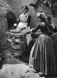Fırındaki kadınlar, Sardunya, İtalya, 1937.