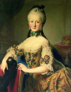 Arşidüşes Maria Elisabeth Habsburg-Lothringen (1743-1808), Avusturya İmparatoriçesi Maria Theresa (1717-80) ve İmparator I. Francis