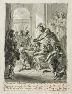 Dikenlerle Taçlandırılan İsa by Martin Johann Schmidt