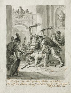 Kırbaçlanma by Martin Johann Schmidt