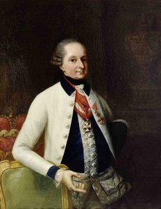 Nikolaus I, Prens Esterházy 1714-1790, Macar Piyade Alayı No. 33'ün üniformasıyla