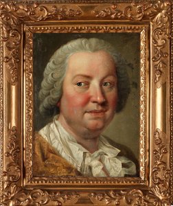 Otoportre - Tablo Martin van Meytens Genç (1695-1770), tuval üzerine yağlıboya, 36x26.5 cm - Otoportre, Tuval üzerine yağlıboya Martin van Meytens Genç - Özel Koleksiyon