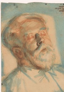 Breitner ölüm döşeğinde (nesnedeki başlık) by Martin Monnickendam (signed by artist)