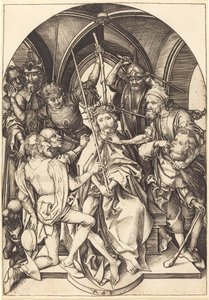 Dikenlerle Taçlandırılan İsa by Martin Schongauer