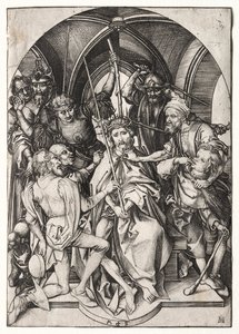 Dikenlerle Taçlandırılan İsa by Martin Schongauer