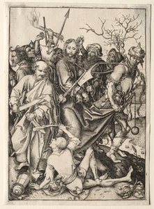 İsa Tutsak Alındı. by Martin Schongauer