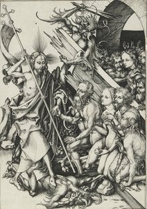 Arafta İsa, 15. yüzyılın sonlarında by Martin Schongauer
