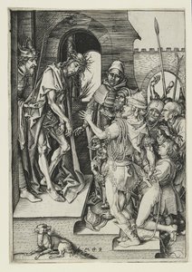 Ecce Homo, 15. yüzyılın sonlarında by Martin Schongauer