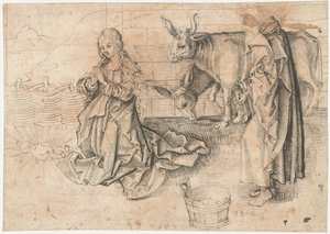 İsa'nın Doğumu by Martin Schongauer