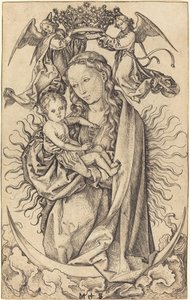 Hilaldeki Madonna by Martin Schongauer
