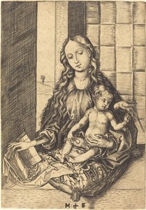Papağanlı Madonna by Martin Schongauer