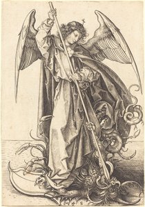 Ejderhayı Öldüren Aziz Michael by Martin Schongauer