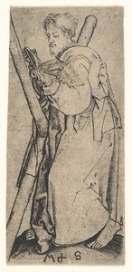 Aziz Andrew, yaklaşık 1435-1491. by Martin Schongauer