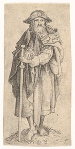 Aziz James Büyük, yaklaşık. 1435-1491. by Martin Schongauer