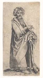 Aziz James Az, ca. 1435-1491. by Martin Schongauer