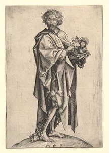 Vaftizci Yahya, yak. 1435-1491. by Martin Schongauer