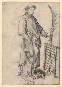 Lawrence, yak. 1435-1491. by Martin Schongauer