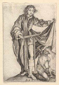 Aziz Martin, yaklaşık 1435-1491. by Martin Schongauer