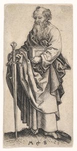 St. Paul, ca. 1435-1491. by Martin Schongauer