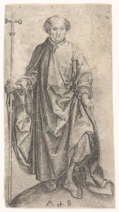 Aziz Philipp, yaklaşık 1435-1491. by Martin Schongauer