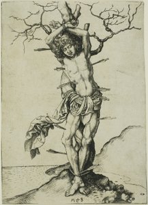 Aziz Sebastian by Martin Schongauer
