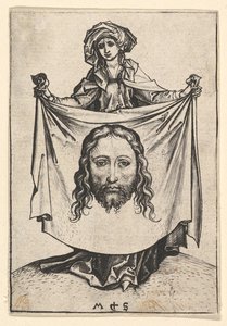 Aziz Veronica, yaklaşık 1435-1491. by Martin Schongauer