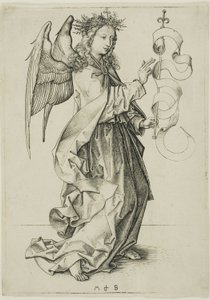 Müjde Meleği by Martin Schongauer