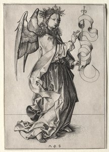 Müjde Meleği by Martin Schongauer