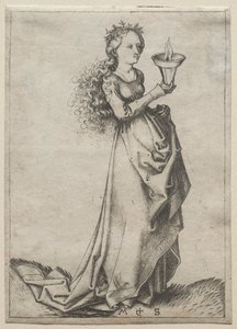 İlk Bilge Bakire by Martin Schongauer
