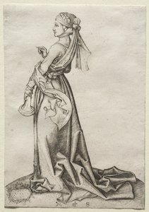Aptal Bakirelerin İlki. by Martin Schongauer