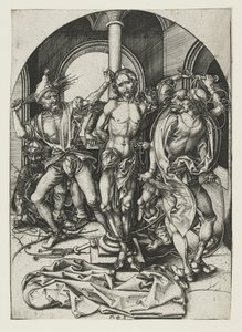 Flagellation, 15. yüzyılın sonlarında by Martin Schongauer