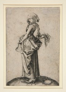 aptal bakire by Martin Schongauer