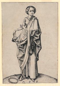 Dördüncü Aptal Bakire by Martin Schongauer