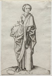 Aptal Bakirelerin Dördüncüsü. by Martin Schongauer