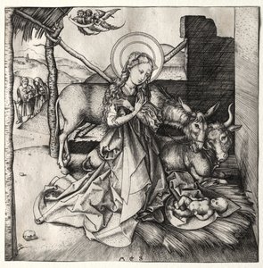 İsa'nın Hayatı: Doğuş by Martin Schongauer
