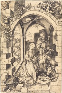 Doğuş by Martin Schongauer