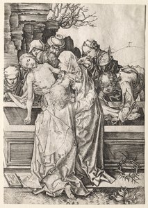 Tutku: Entombment by Martin Schongauer