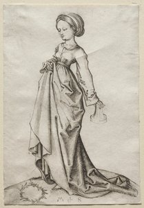 Aptal Bakirelerin İkinci by Martin Schongauer