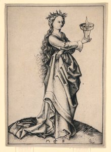 Üçüncü Bilge Bakire by Martin Schongauer