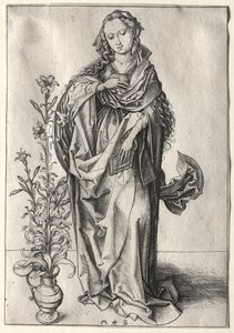 Müjde Bakiresi. by Martin Schongauer