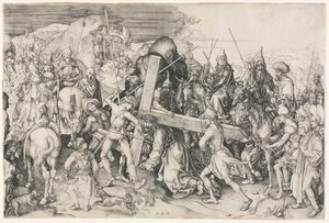 Haç yatağı. by Martin Schongauer