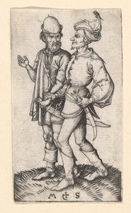 İki Türk, M.Ö. 1435-1491. by Martin Schongauer