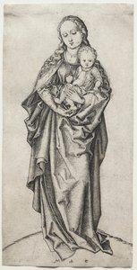 Elmalı Bakire ve Çocuk by Martin Schongauer