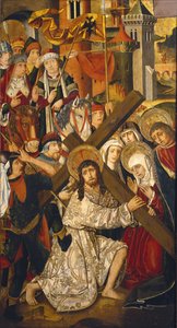 Golgota Giden Yol (detay) by Martin & Ximenez Miguel (fl.1466 1505) Bernat