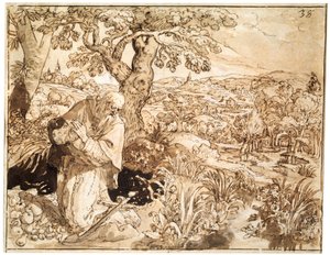 Bir Münzevi, 1585-1586 by Maarten de Vos
