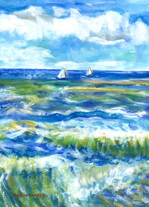 Saintes-Maries-de-la-Mer (Vincent van Gogh