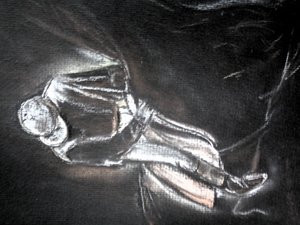 Degas#39;tan Sonra Çalışma - Saygı by Martina Konitzky