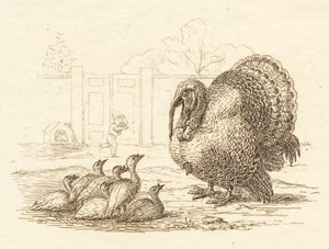 Hey tarafından "Çocuklar için Yarım Yüz Masal" için İllüstrasyon by Martinus Rørbye