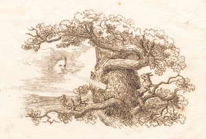 Hey tarafından "Çocuklar için Yarım Yüz Masal" için İllüstrasyon by Martinus Rørbye